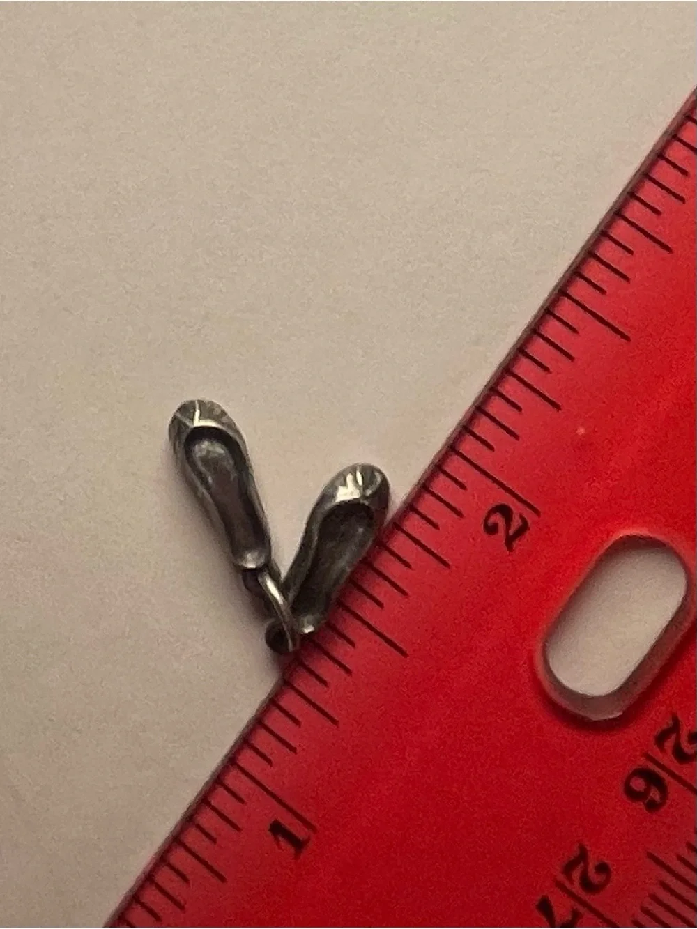 James Avery Retired Sterling Silver Ballet Slipper Charm